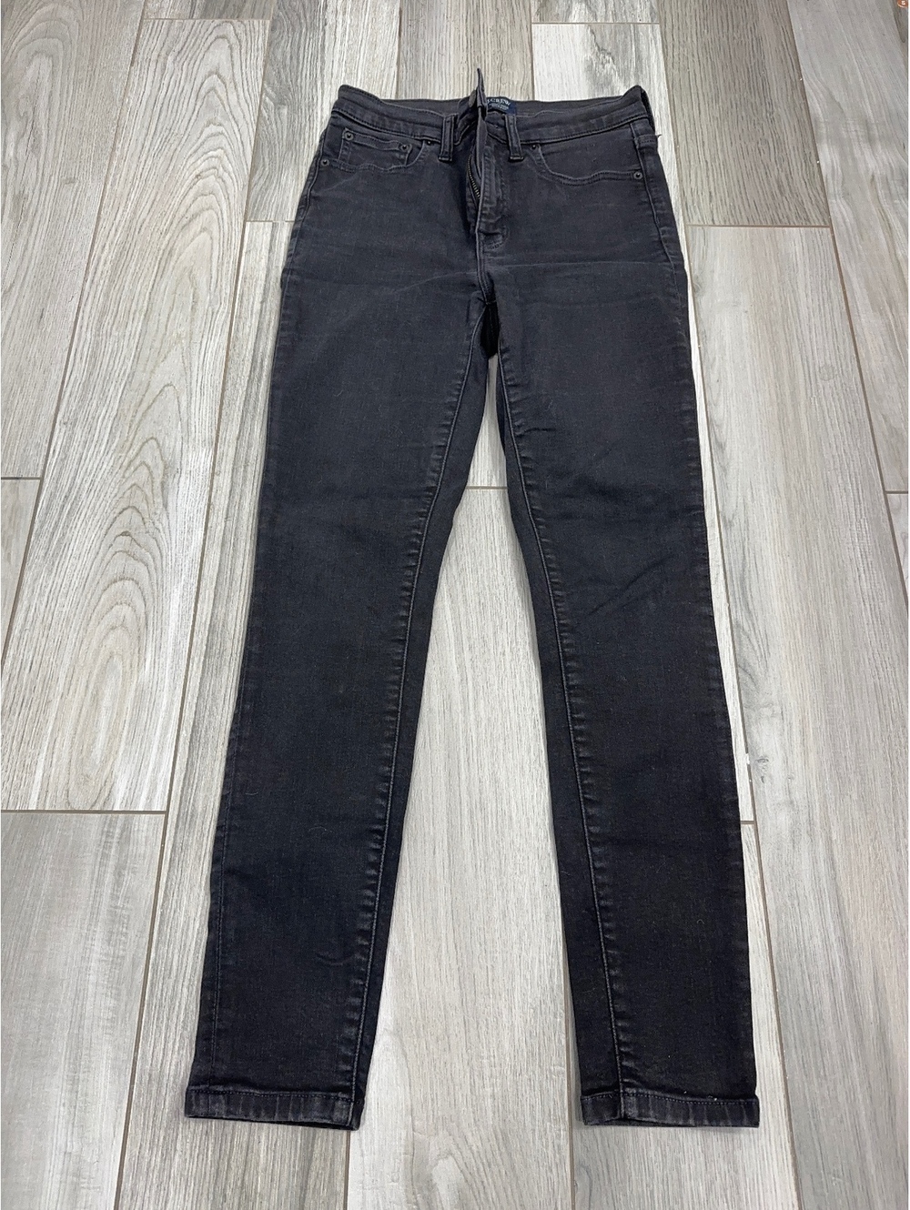 J.Crew High-Rise Skinny Black Jeans Size 28